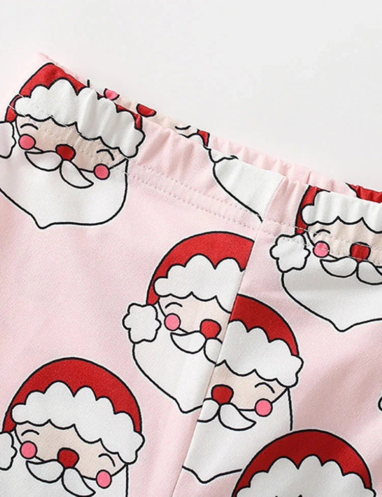 Santa Claus Applique Pajama Set - Image 4