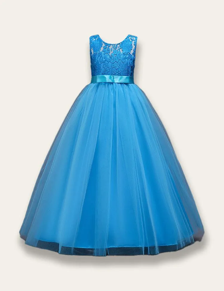 Sleeveless Tulle Party Dress - Image 10