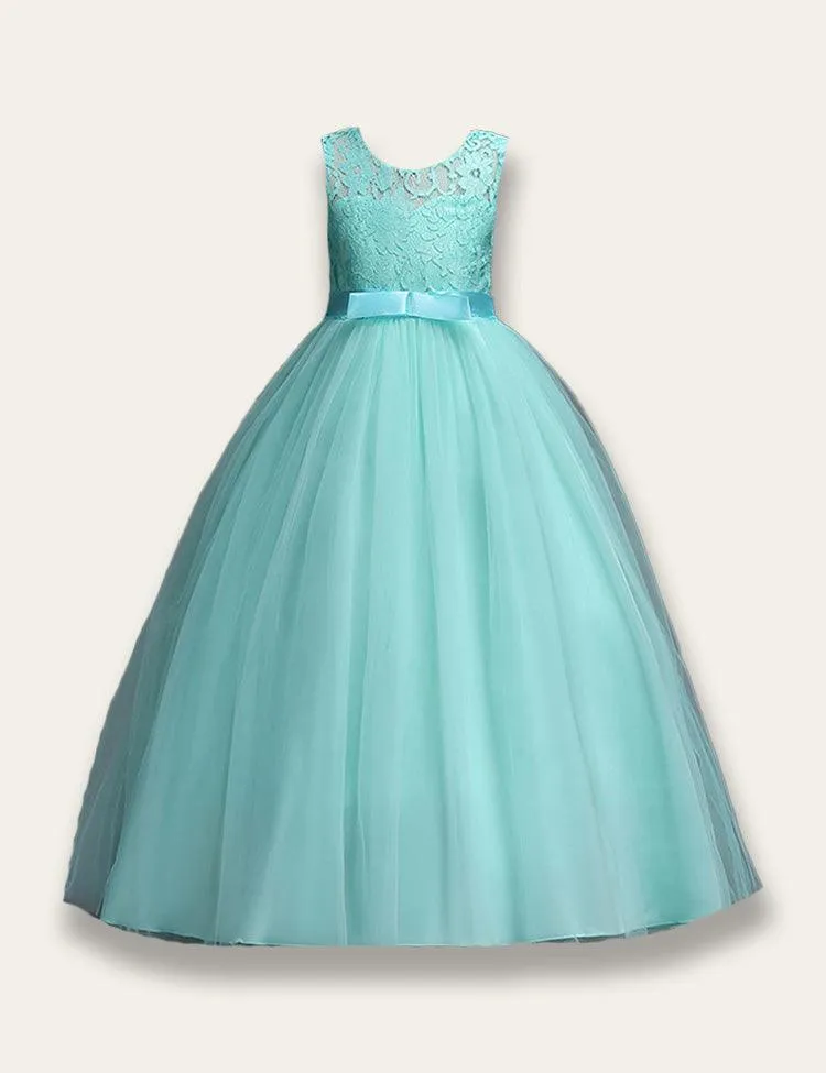 Sleeveless Tulle Party Dress - Image 11