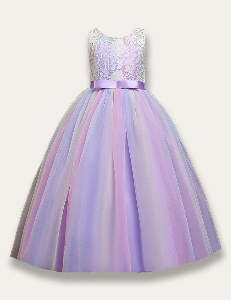 Sleeveless Tulle Party Dress - Image 2
