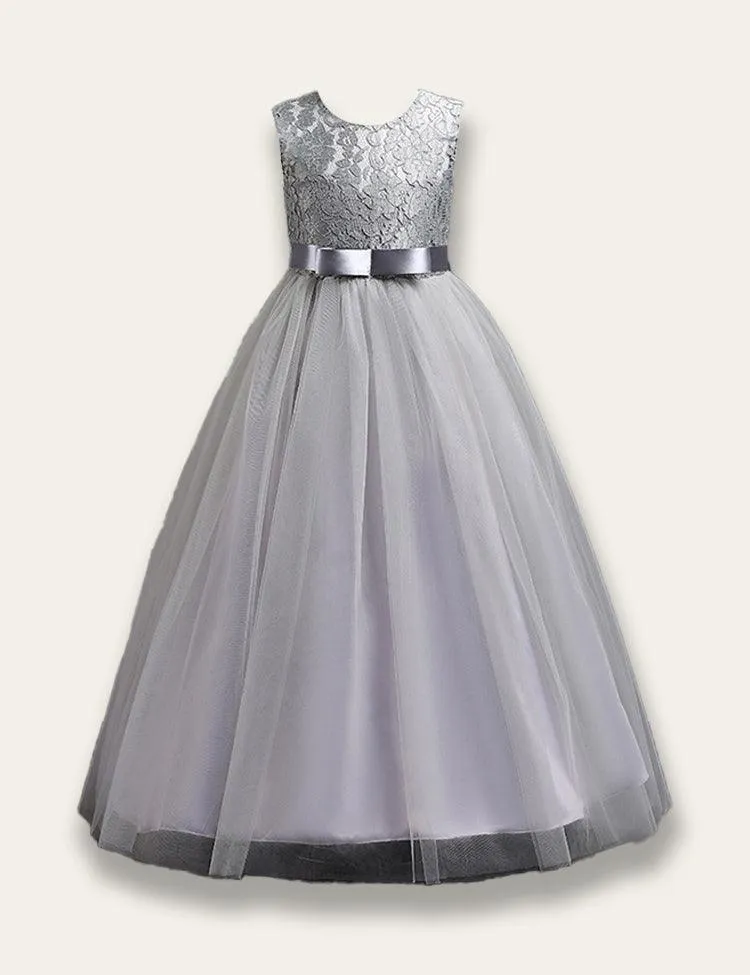 Sleeveless Tulle Party Dress - Image 6