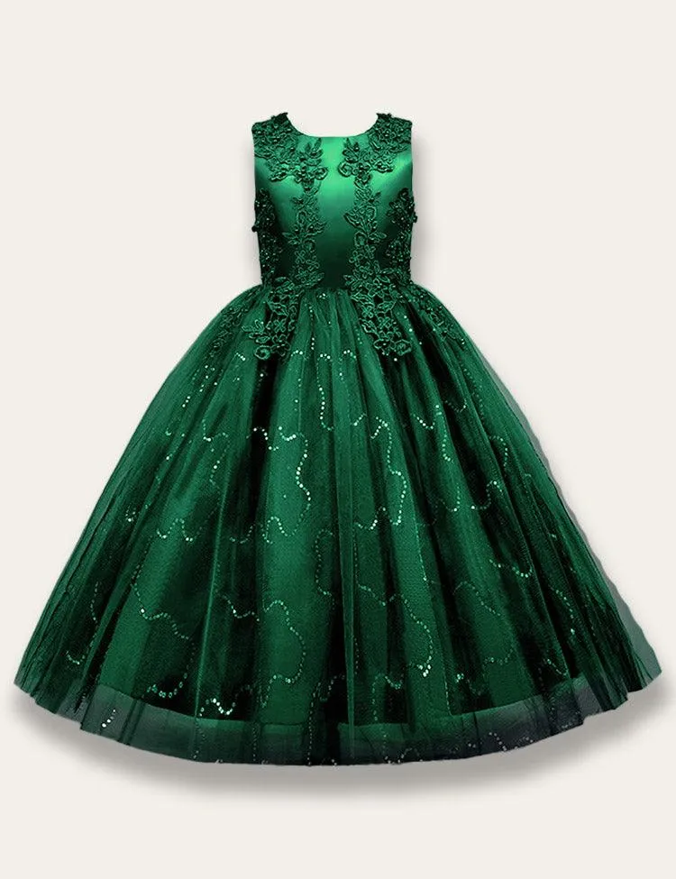 Sleeveless Tulle Party Dress - Image 6