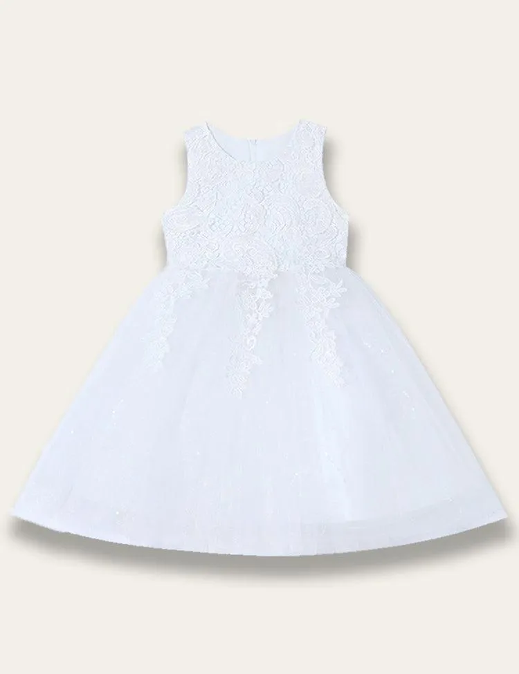 Sleeveless Tulle Party Dress - Image 2