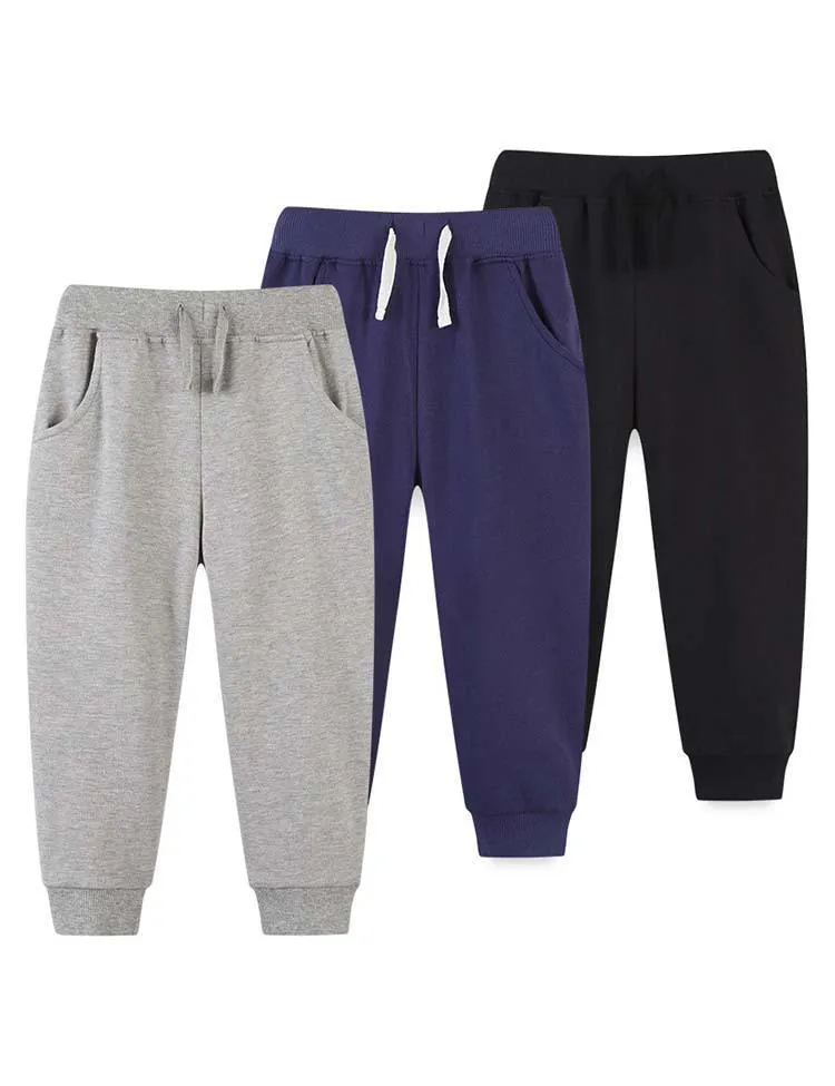 Solid Color Casual Sports Pants - Image 4