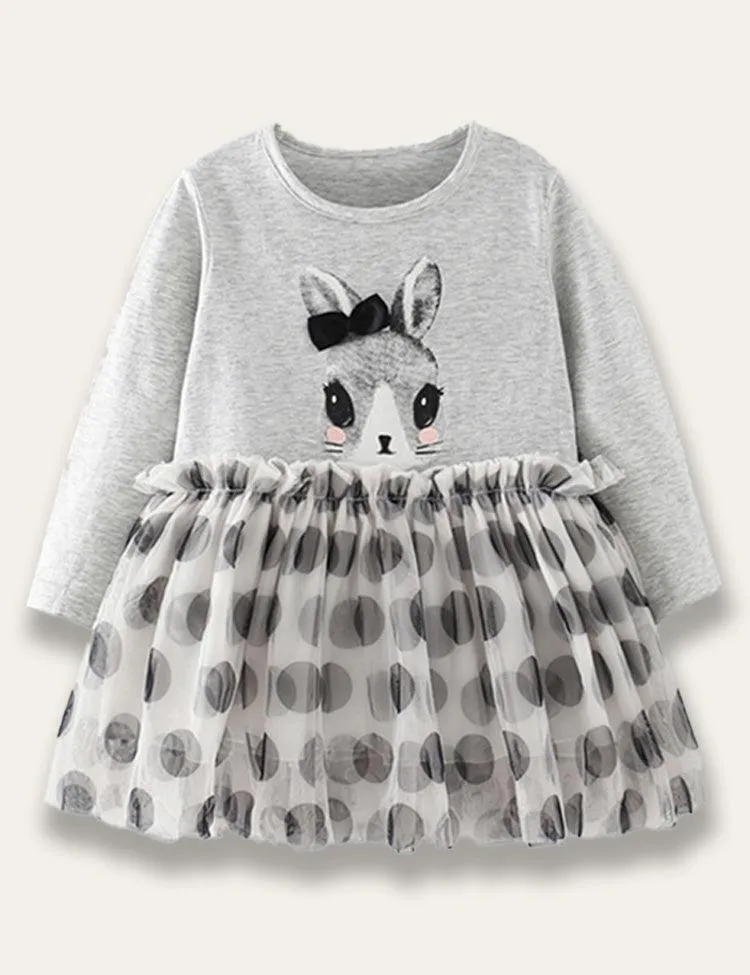 Rabbit Mesh Dress