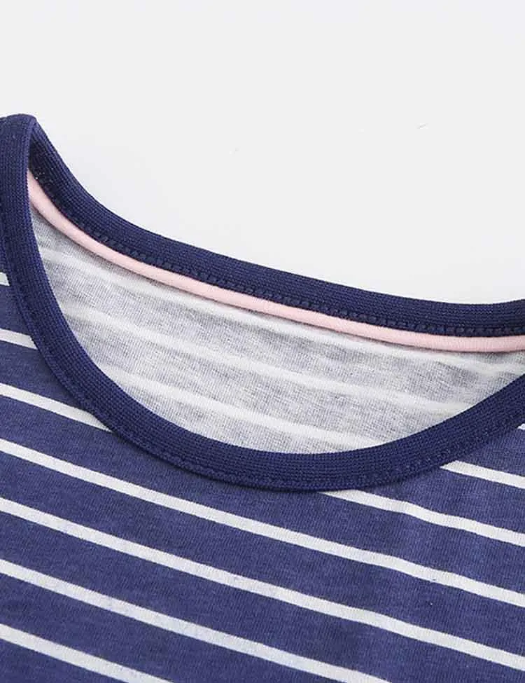 Stripe Sleeveless Pocket Dress - Image 4