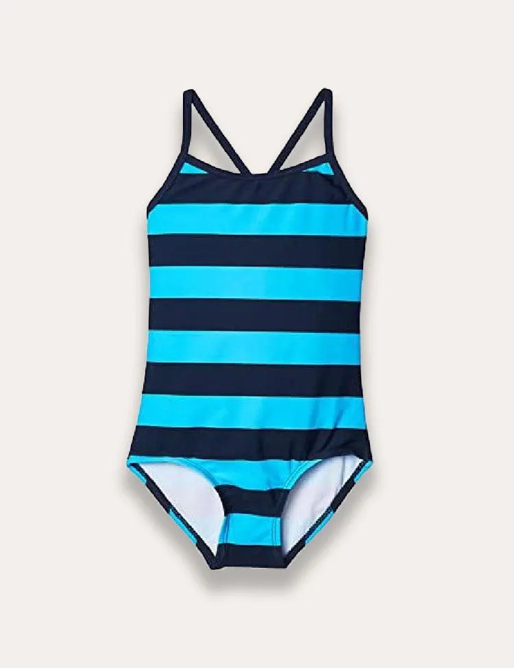 Striped One-piece Swimsuit