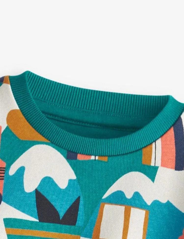 Suburban Engineering Vehicle Printed Sweatshirt - Image 3