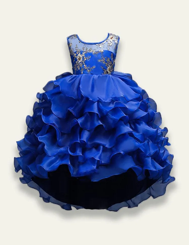 Trailing Cake Puffy Party Dress - Image 2