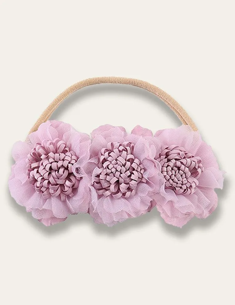 Tulle Flower Headband - Image 3