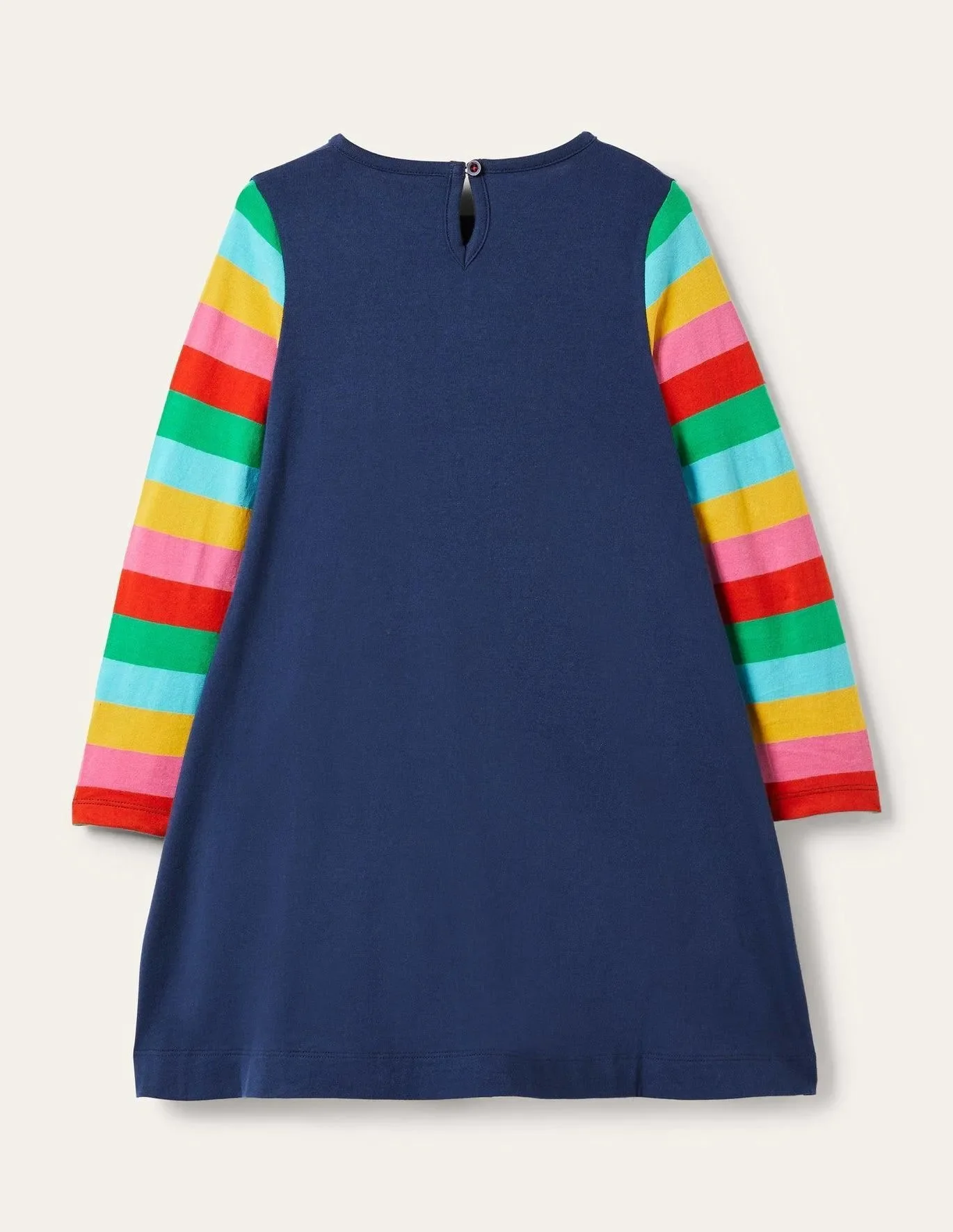 Unicorn Appliqué Long Sleeve Dress - Image 4