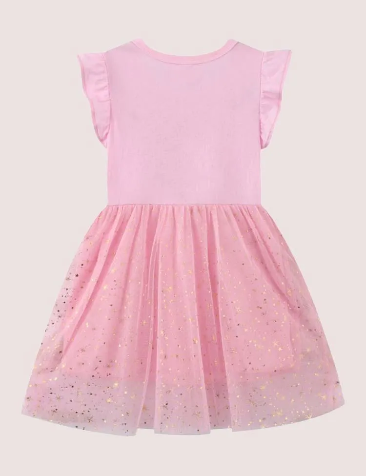 Unicorn Print Tulle Dress - Image 2