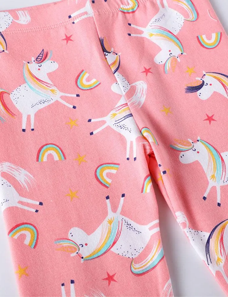 Unicorn Printed Leggings - Image 2