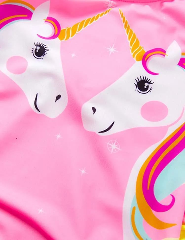 Unicorn Printed Swimsuit - Image 3
