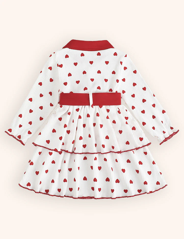 Valentine's Day Heart Print Dress - Image 2