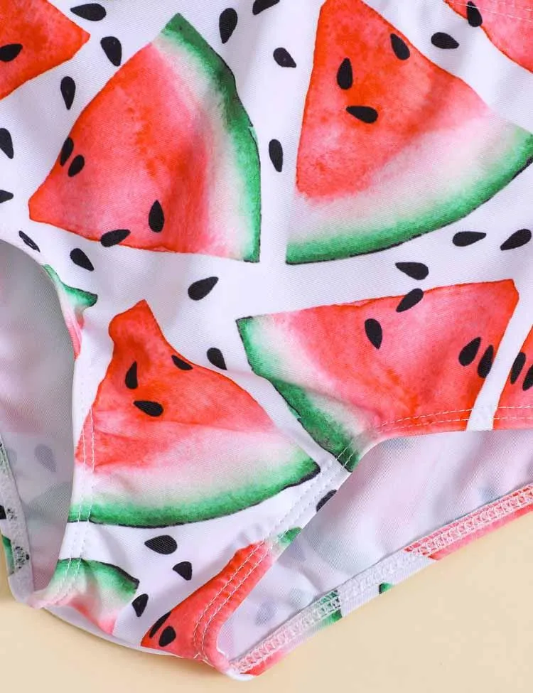 Watermelon Printed Swim Suit - Image 3
