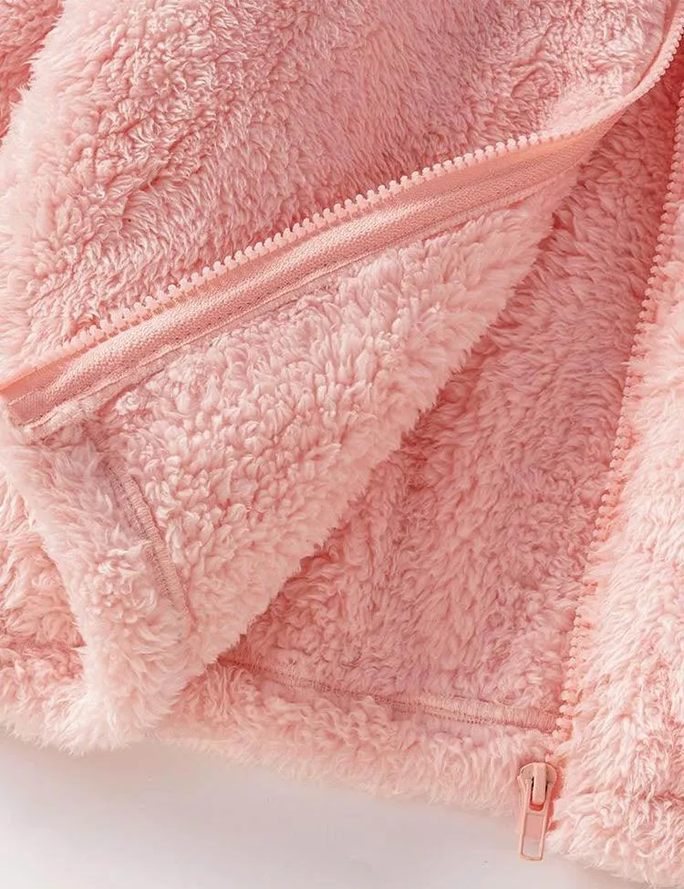 Winter Foreign-style Zipper Plush Jacket - Image 3